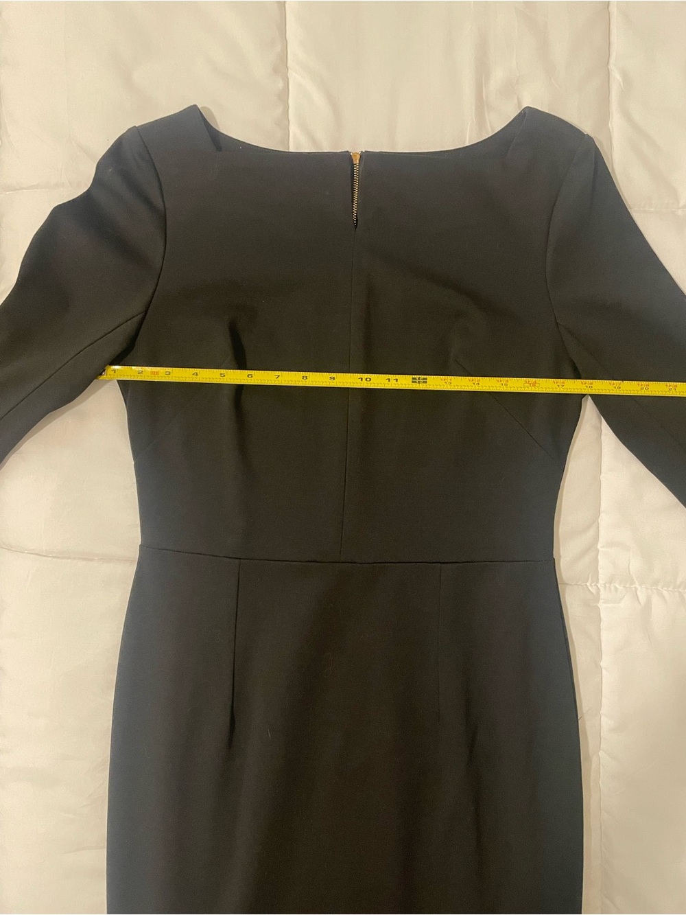 Classic Black Sheath Dress - Picture 6 of 8